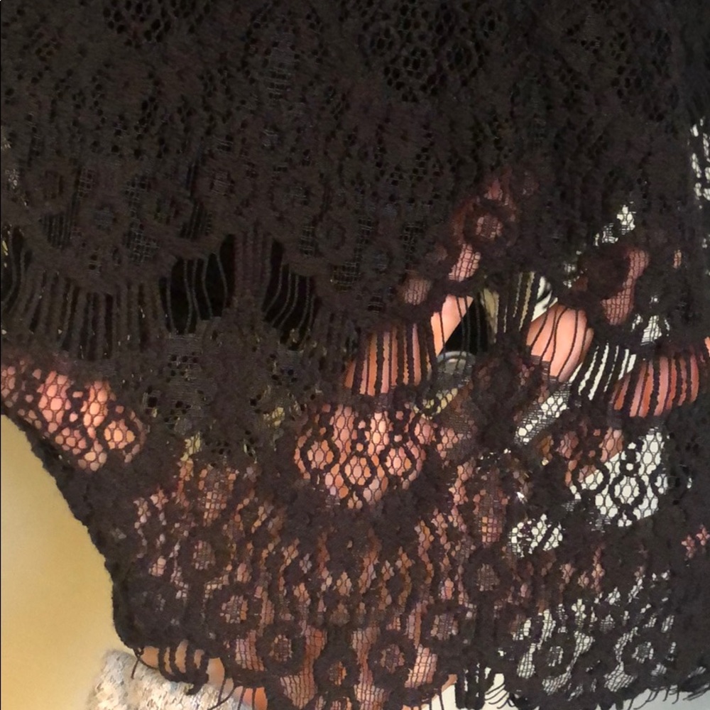 Free people black lace dress - Picture 3 of 7